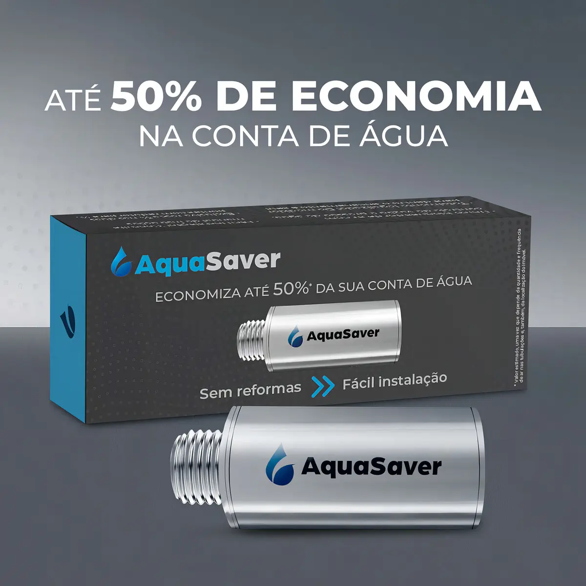 AquaSaver Pro - Eliminador de Ar para hidrômetro